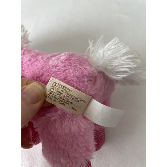 Dan Dee Collectors Choice Pink Unicorn Plush Shimmer Sparkle Sitting Down 8in - Picture 7 of 8
